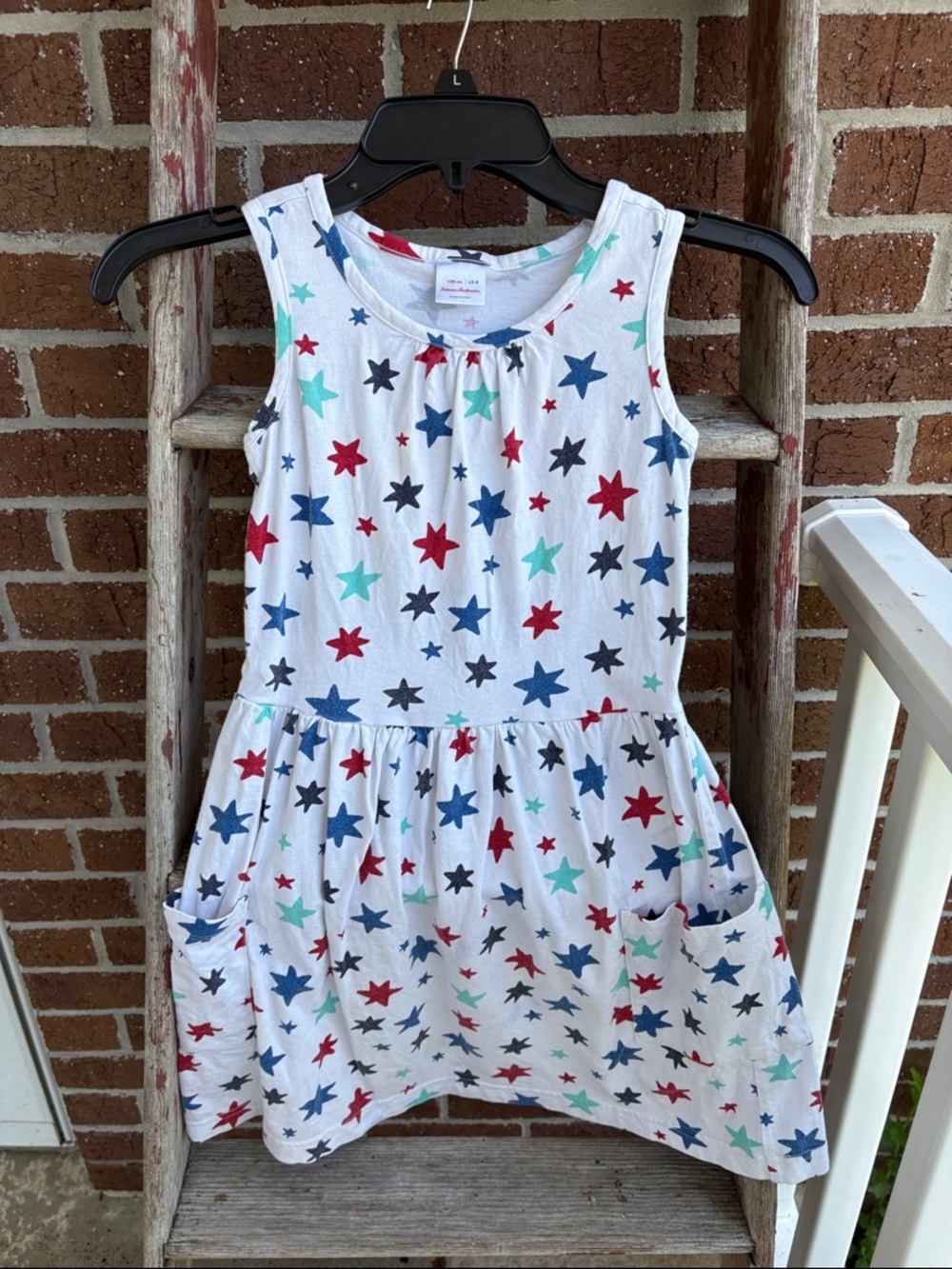 Hanna Andersson Stars and Stripes Pocket Dress lot